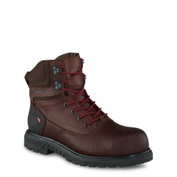 Red Wing Brnr XP 6-inch Waterproof Safety Toe Womens Safety Boots Burgundy - Style 2347